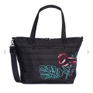 LUG Apollo black Tote bag with Flamingo design - new with tags